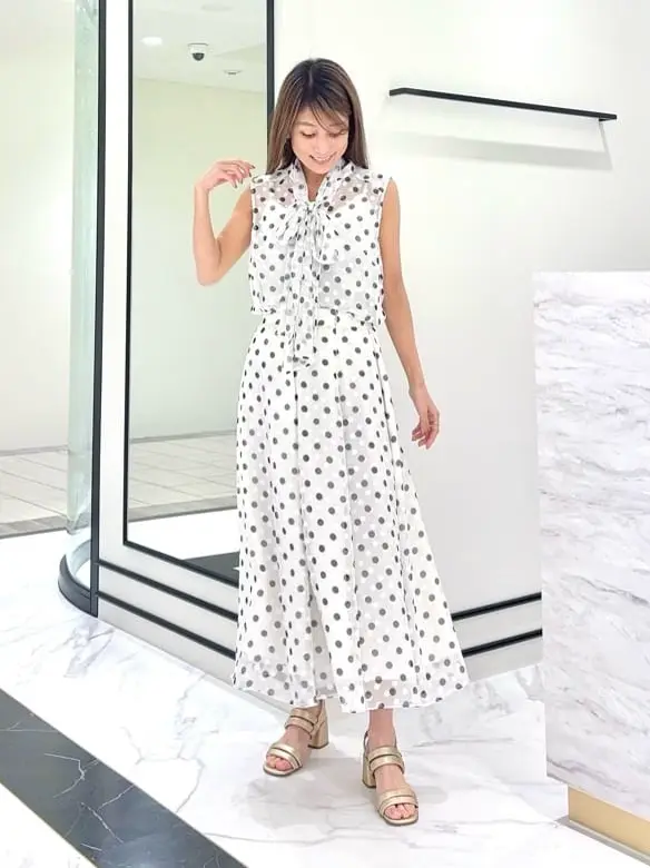 GRACE CONTINENTAL yukimi yonee コーディネート画像