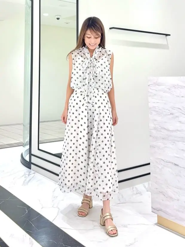 GRACE CONTINENTAL yukimi yonee コーディネート画像