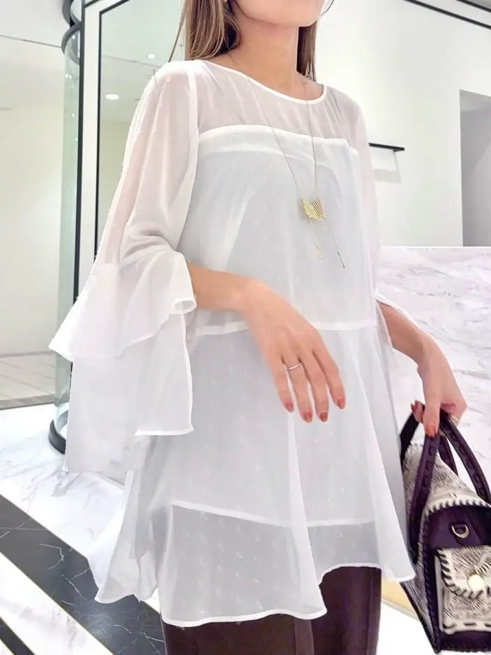 GRACE CONTINENTAL yukimi yonee コーディネート画像