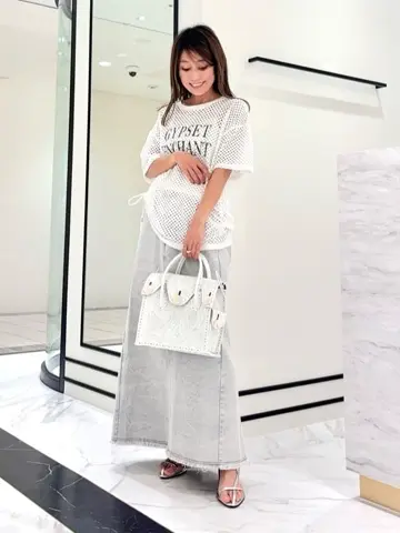 GRACE CONTINENTAL yukimi yonee コーディネート画像