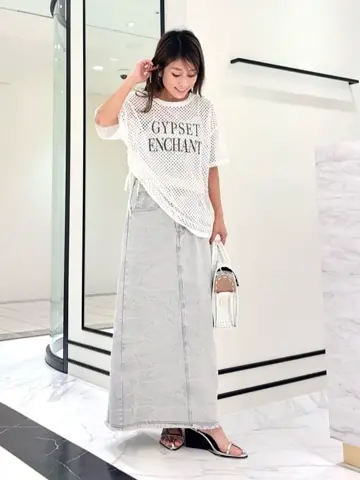 GRACE CONTINENTAL yukimi yonee コーディネート画像