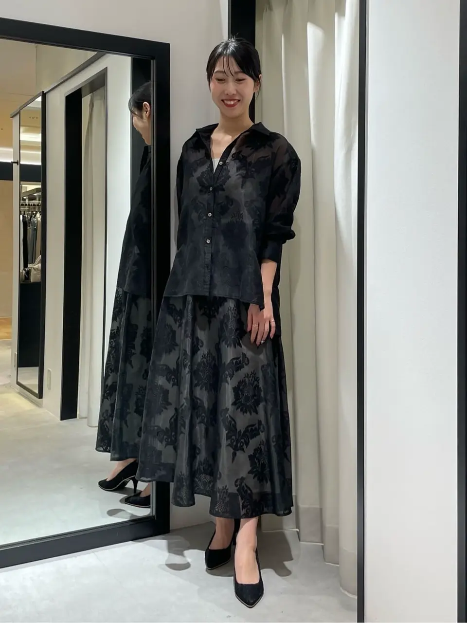 GRACE CONTINENTAL 端場　わかな コーディネート画像