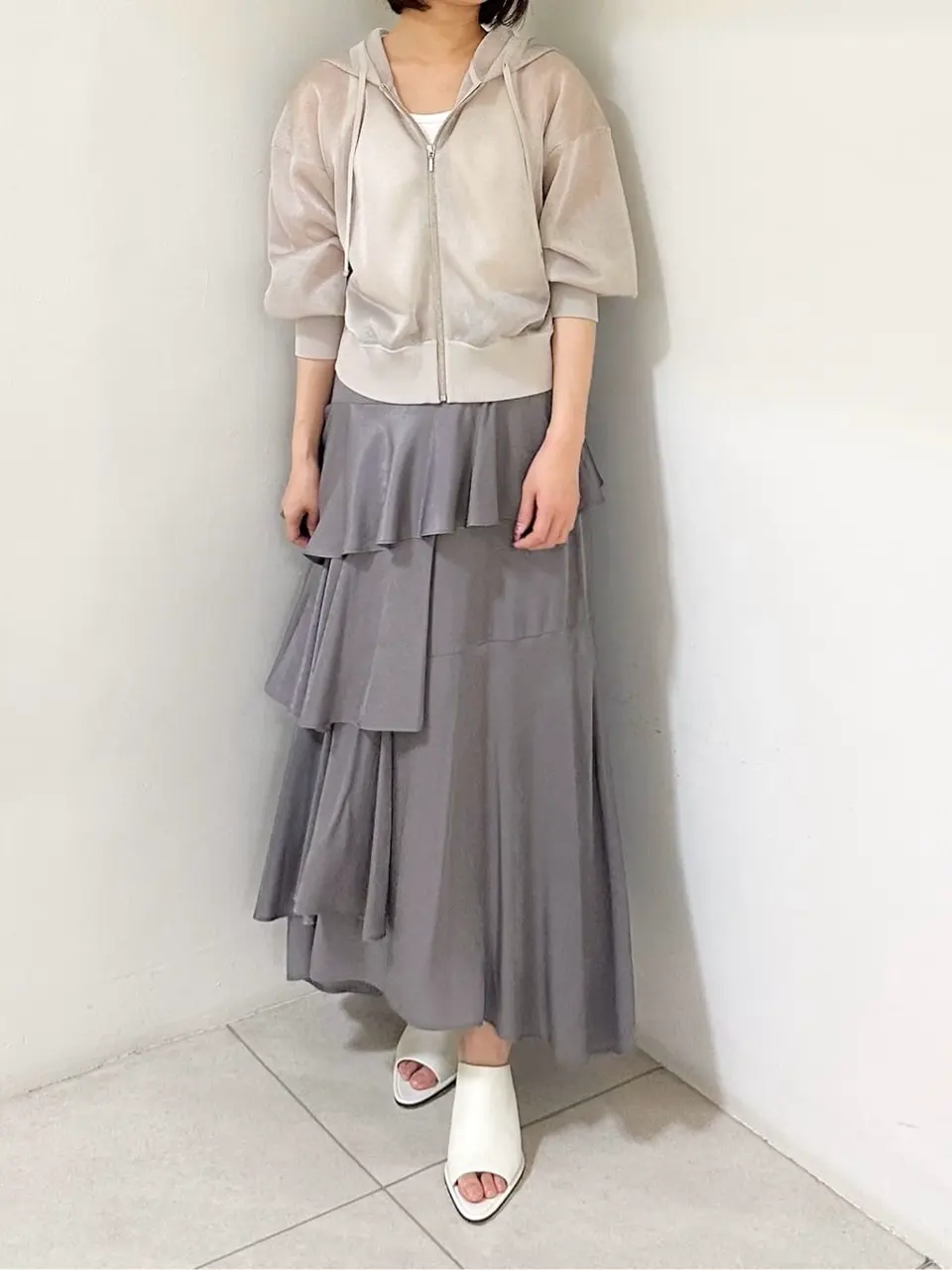 GRACE CONTINENTAL MORITA AI コーディネート画像