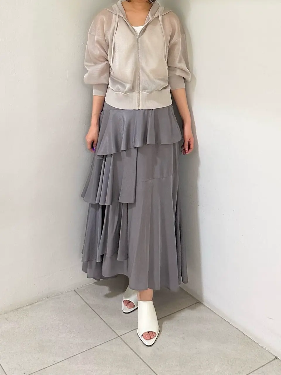 GRACE CONTINENTAL MORITA AI コーディネート画像