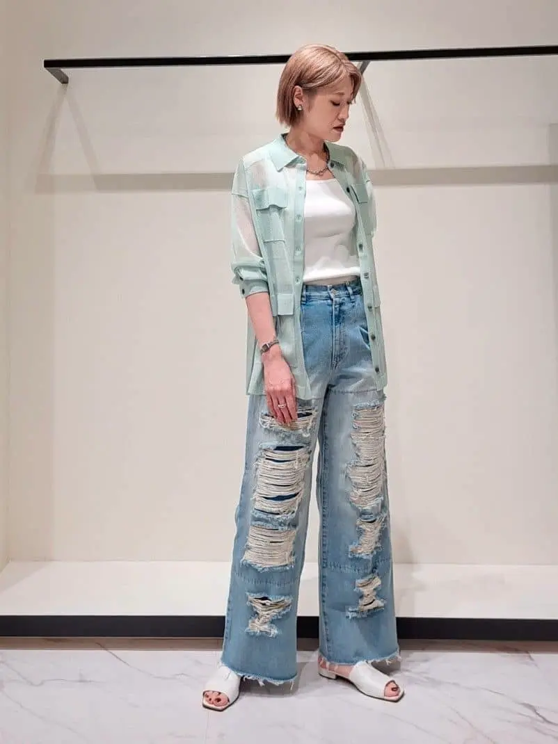 GRACE CONTINENTAL 今野　志保 コーディネート画像