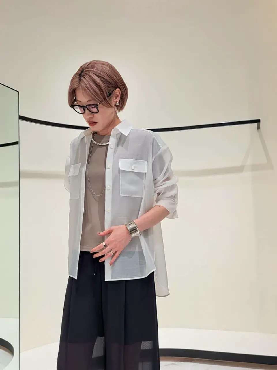 GRACE CONTINENTAL 今野　志保 コーディネート画像