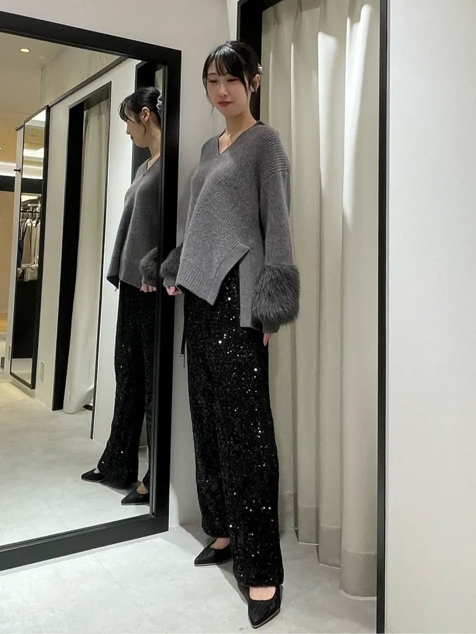 GRACE CONTINENTAL 端場　わかな コーディネート画像