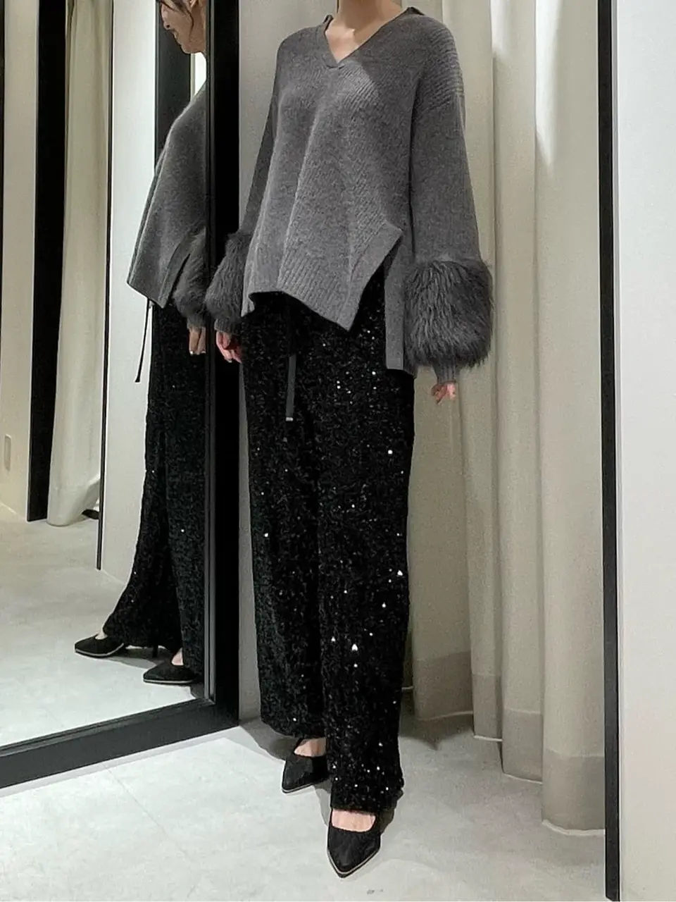 GRACE CONTINENTAL 端場　わかな コーディネート画像