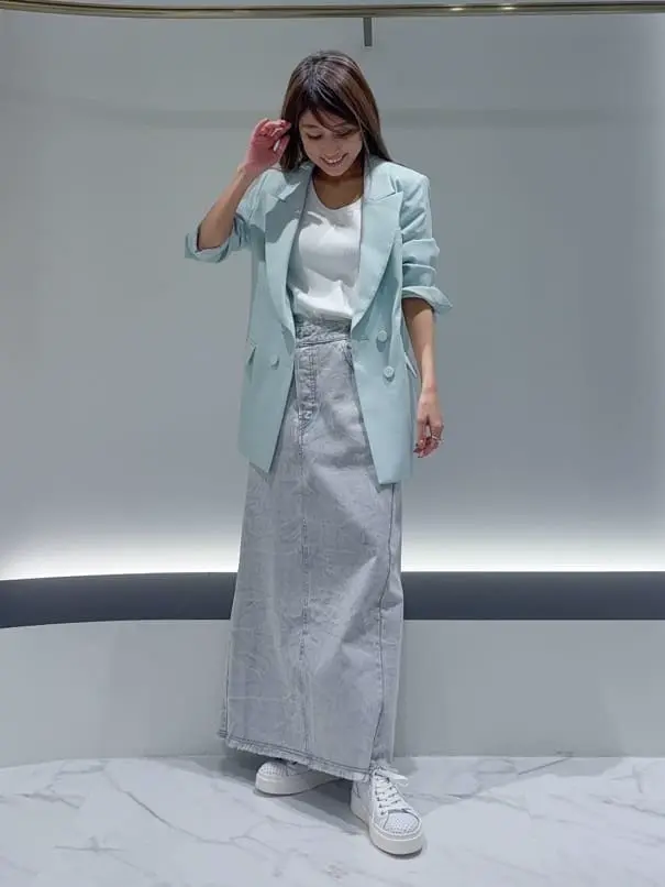 GRACE CONTINENTAL yukimi yonee コーディネート画像