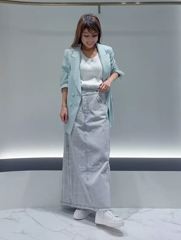 GRACE CONTINENTAL yukimi yonee コーディネート画像