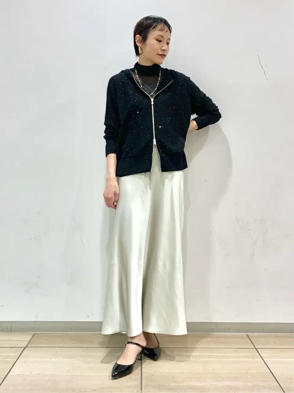 GRACE CONTINENTAL haruka iwasaki コーディネート画像