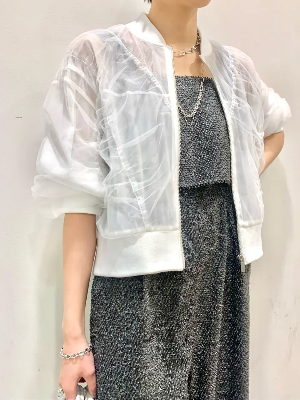 GRACE CONTINENTAL haruka iwasaki コーディネート画像