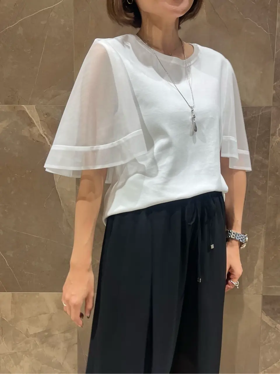 GRACE CONTINENTAL 穐山　香織 コーディネート画像