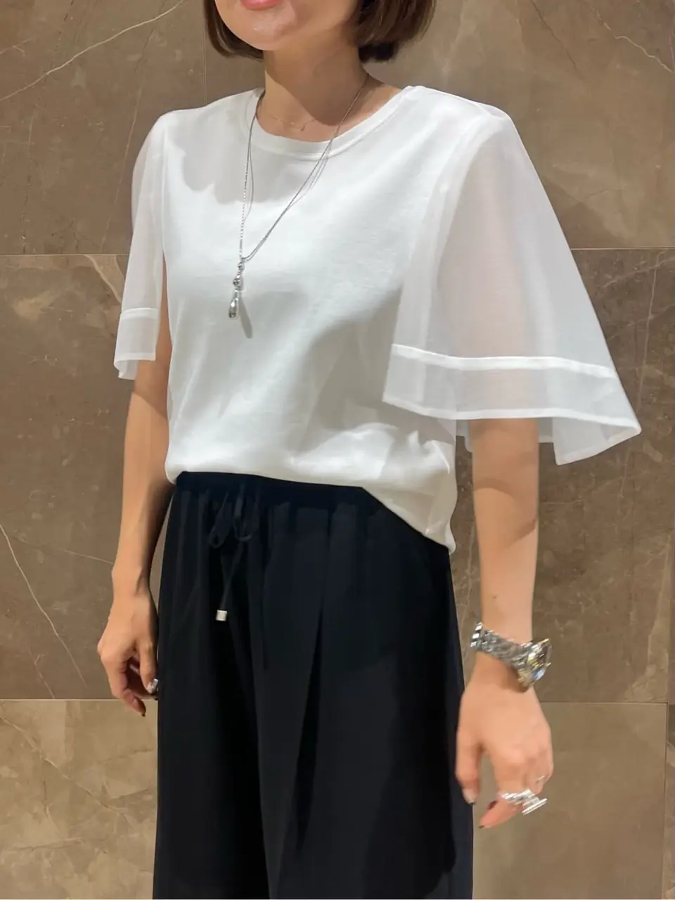 GRACE CONTINENTAL 穐山　香織 コーディネート画像