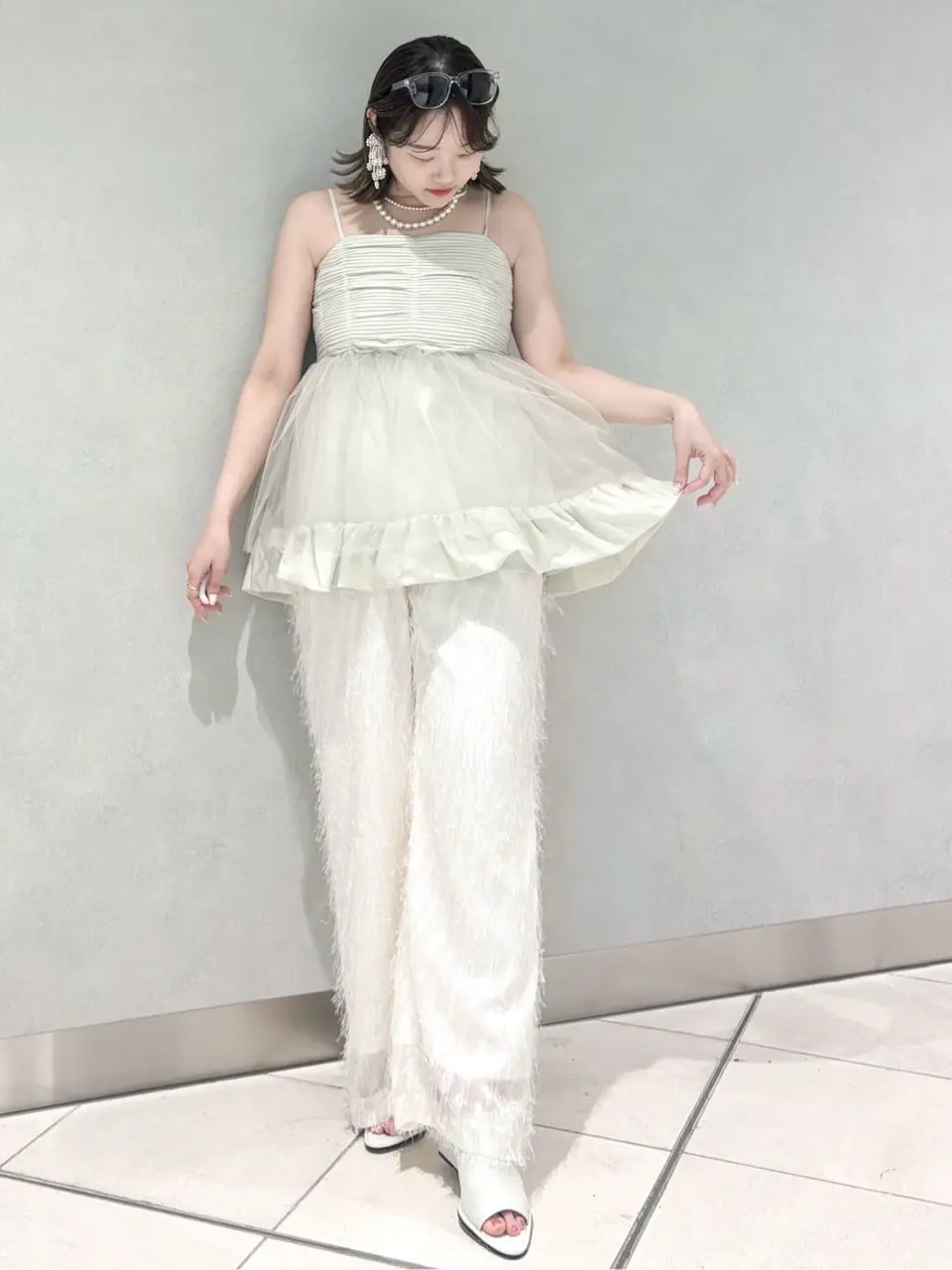 GRACE CONTINENTAL SAYUMI Nagashima コーディネート画像