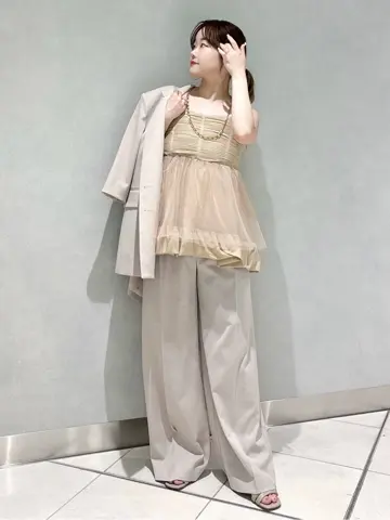 GRACE CONTINENTAL SAYUMI Nagashima コーディネート画像