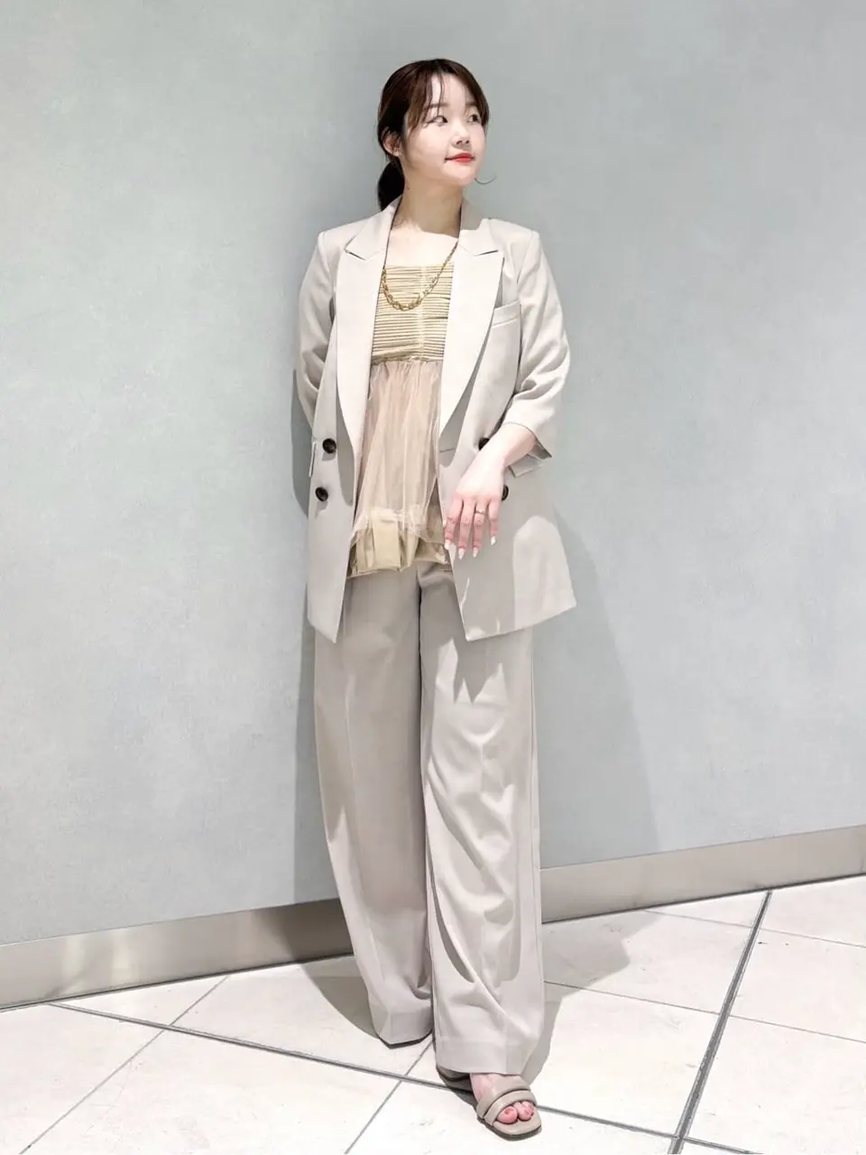 GRACE CONTINENTAL SAYUMI Nagashima コーディネート画像