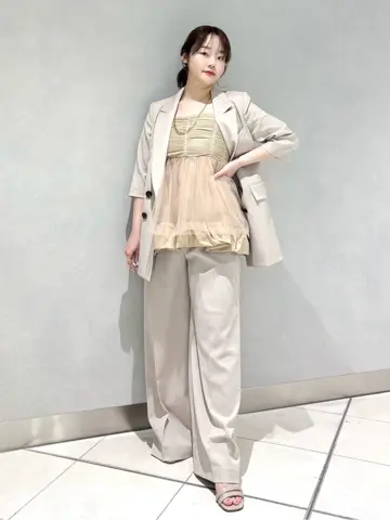 GRACE CONTINENTAL SAYUMI Nagashima コーディネート画像