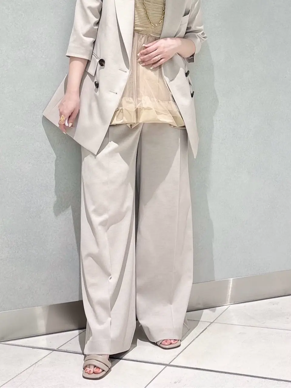 GRACE CONTINENTAL SAYUMI Nagashima コーディネート画像