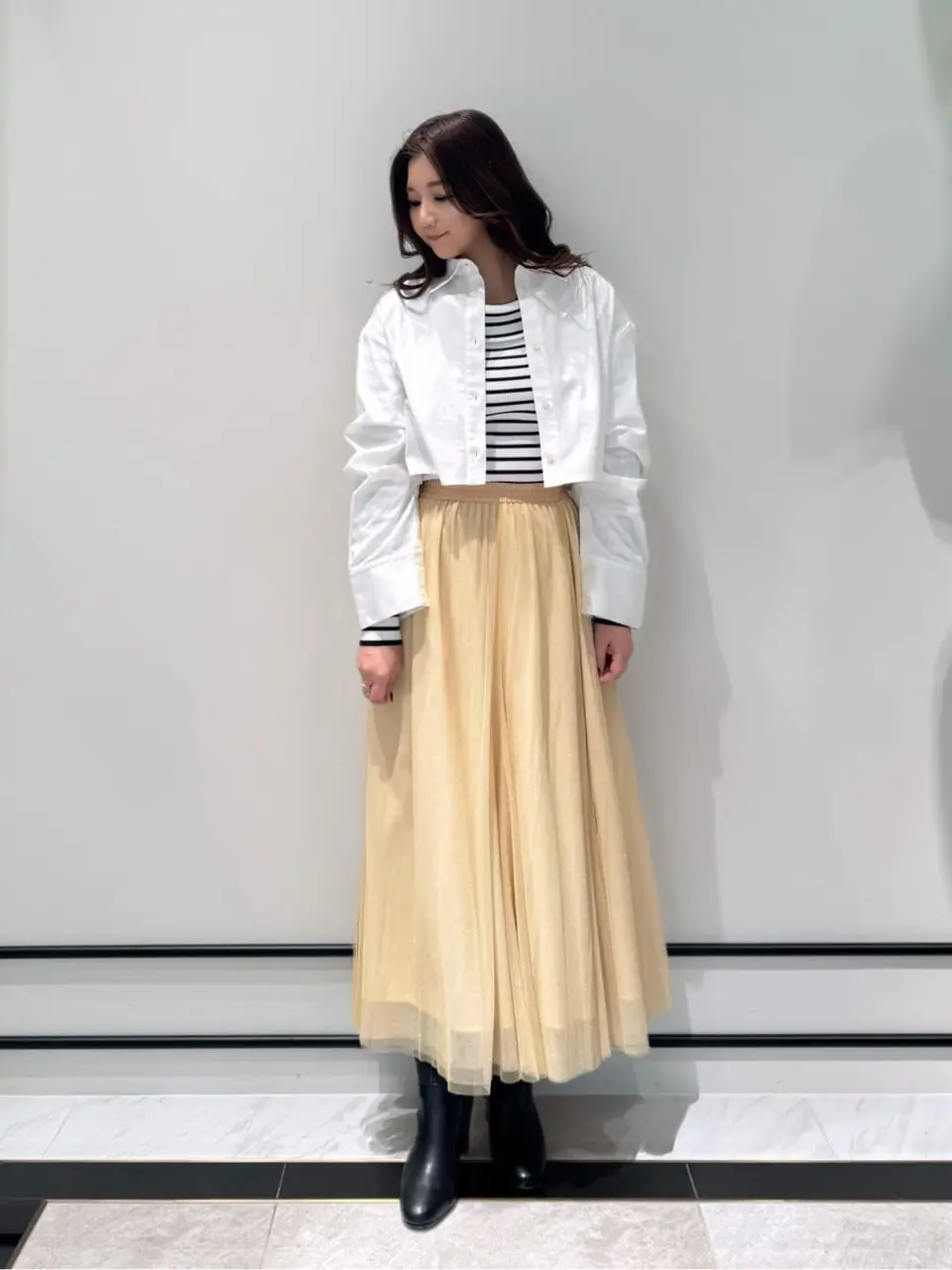 GRACE CONTINENTAL MOMOKO コーディネート画像