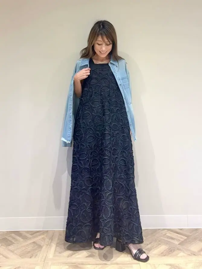 GRACE CONTINENTAL yukimi yonee コーディネート画像