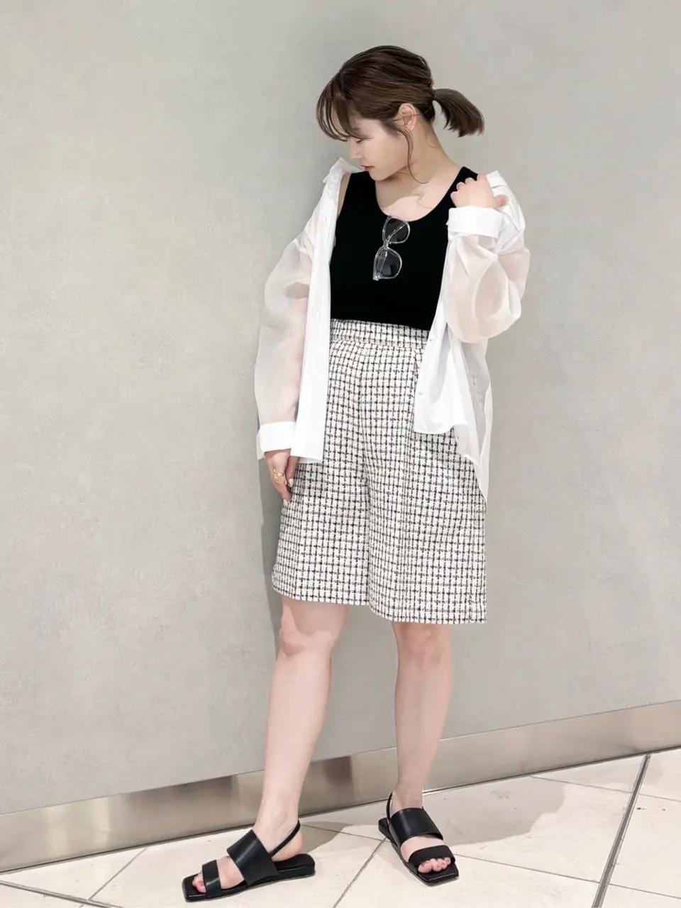 GRACE CONTINENTAL SAYUMI Nagashima コーディネート画像