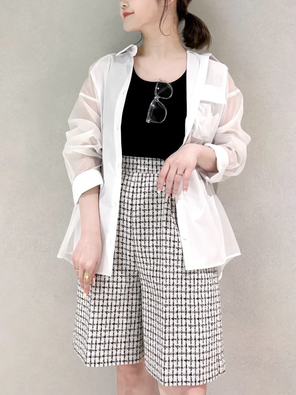 GRACE CONTINENTAL SAYUMI Nagashima コーディネート画像