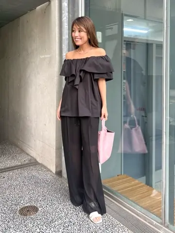 GRACE CONTINENTAL yukimi yonee コーディネート画像