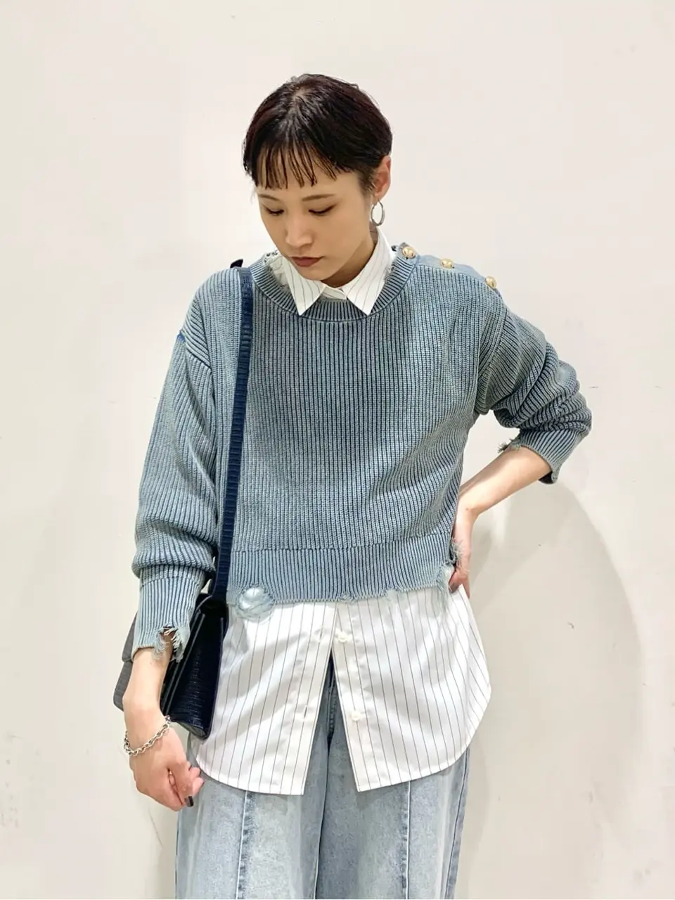 GRACE CONTINENTAL haruka iwasaki コーディネート画像