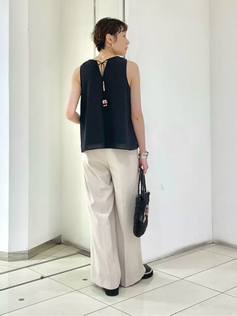 GRACE CONTINENTAL haruka iwasaki コーディネート画像