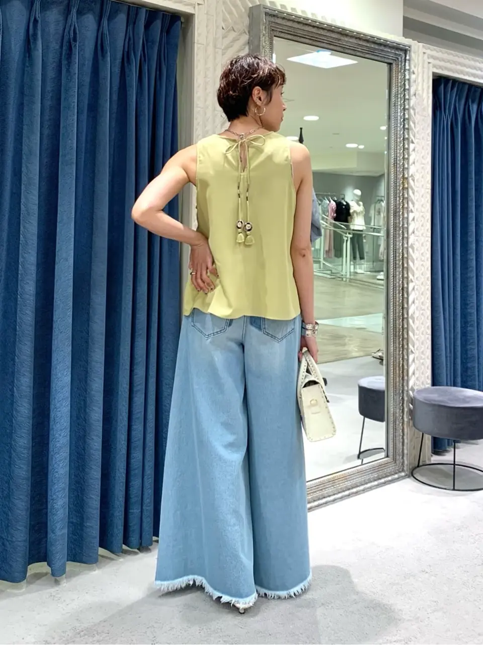 GRACE CONTINENTAL haruka iwasaki コーディネート画像