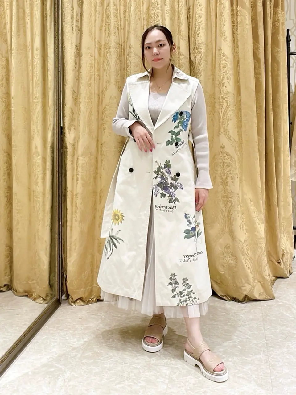  泉　敦子 コーディネート画像