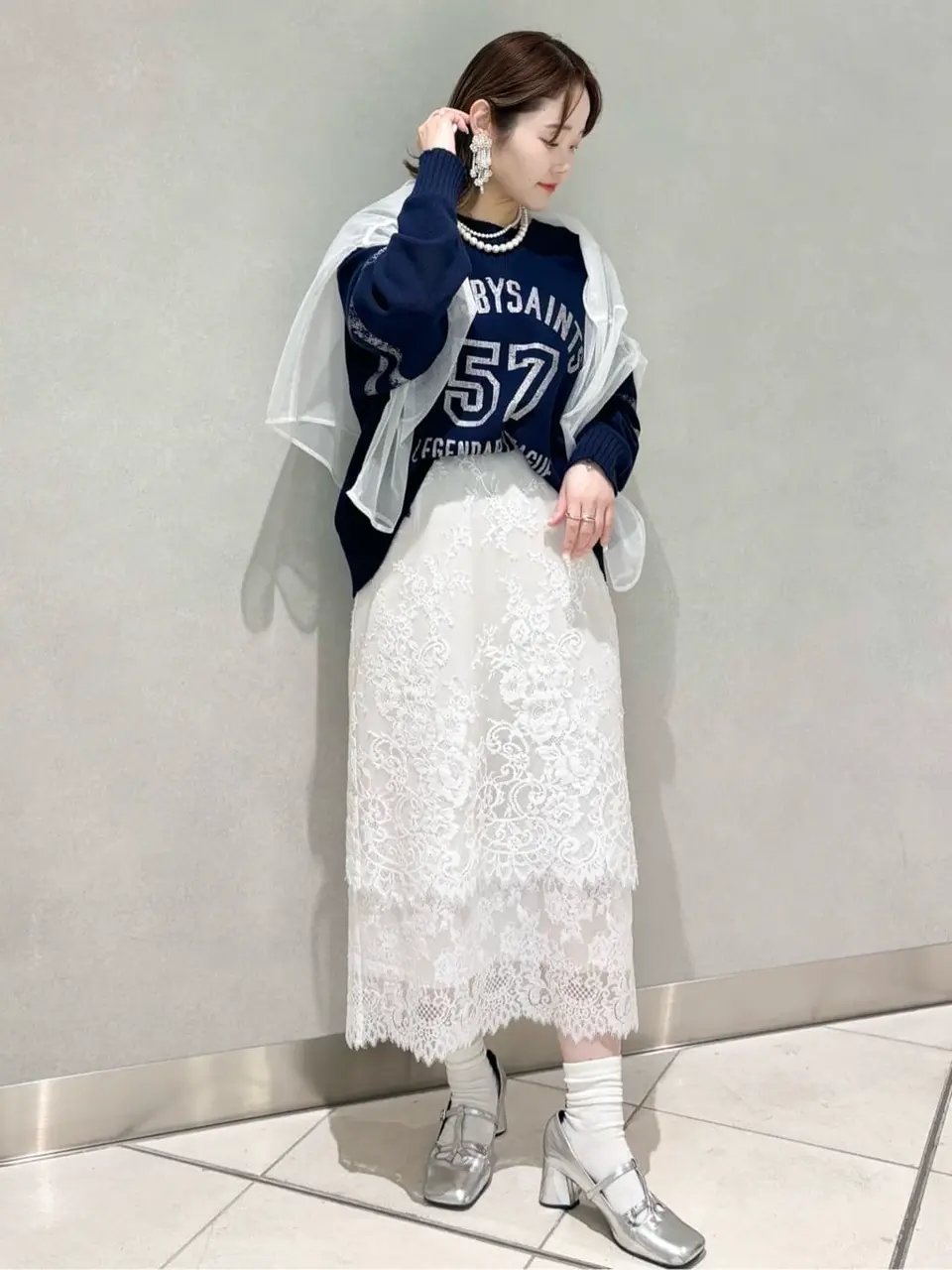 GRACE CONTINENTAL SAYUMI Nagashima コーディネート画像