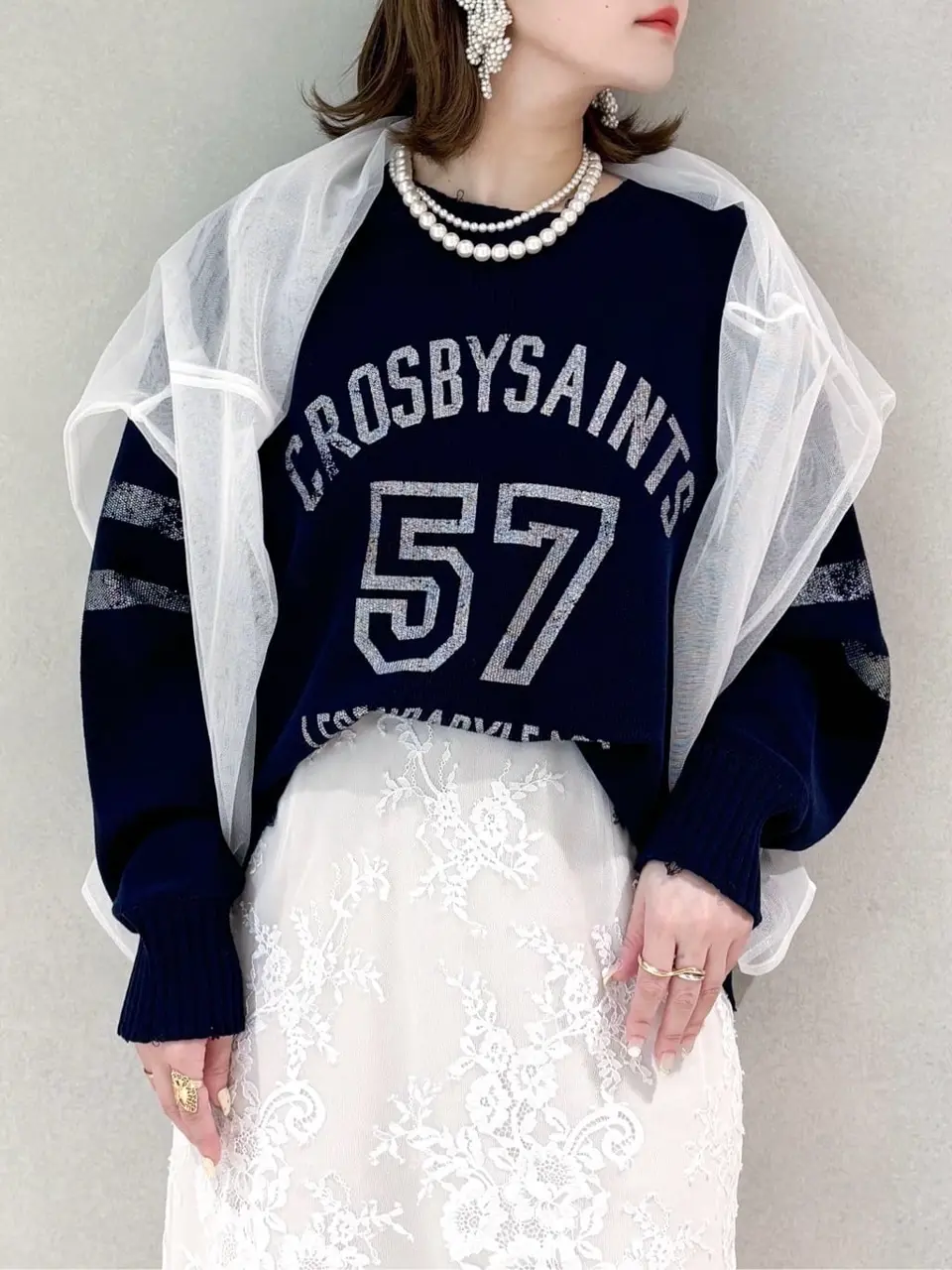 GRACE CONTINENTAL SAYUMI Nagashima コーディネート画像