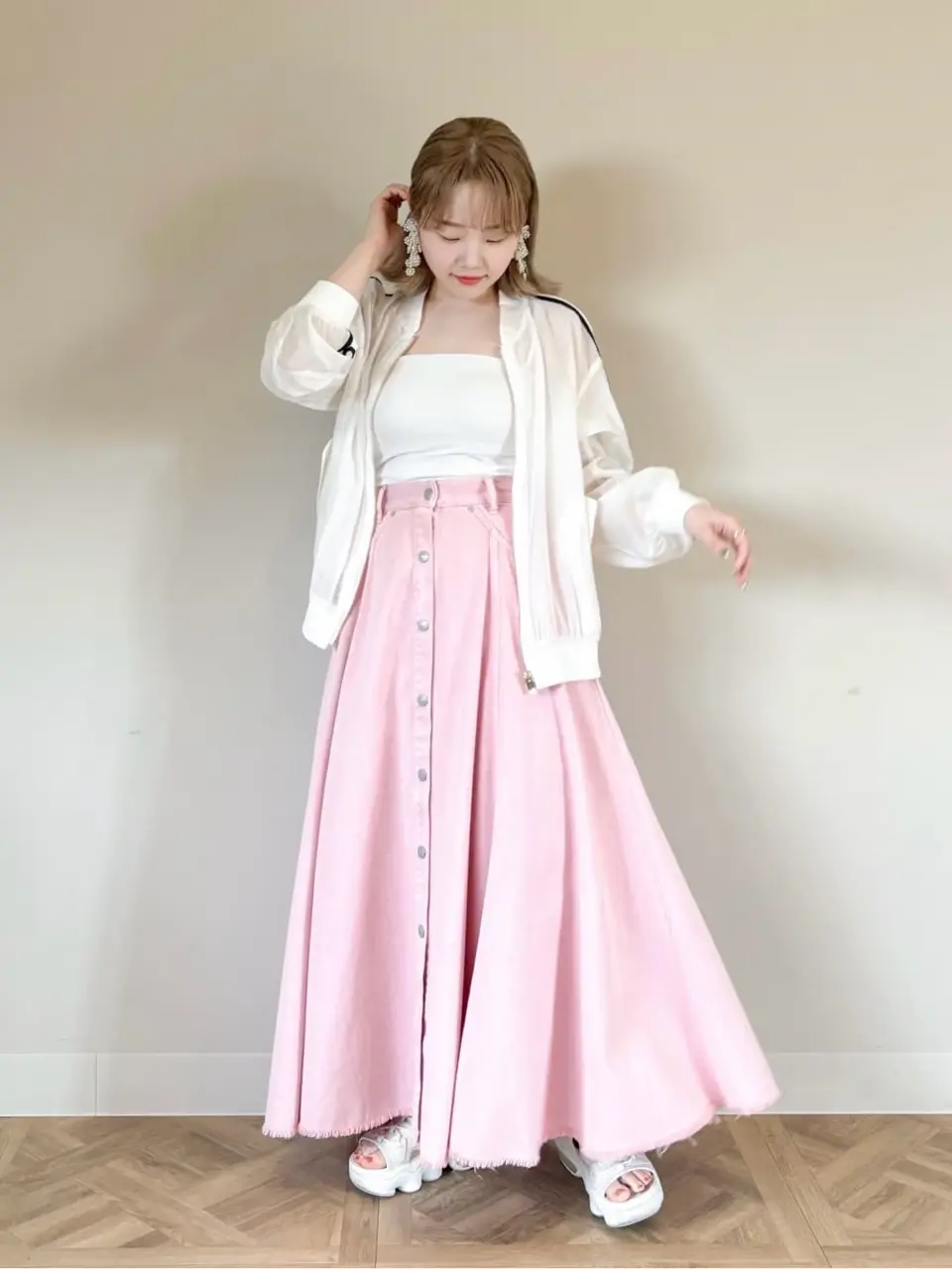 GRACE CONTINENTAL SAYUMI Nagashima コーディネート画像