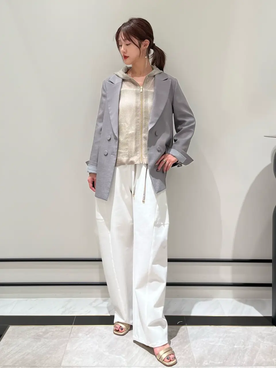 GRACE CONTINENTAL A.Kameyama コーディネート画像