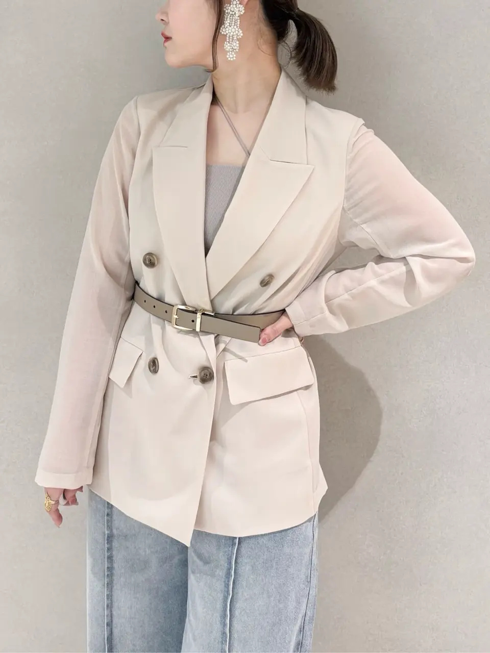 GRACE CONTINENTAL SAYUMI Nagashima コーディネート画像