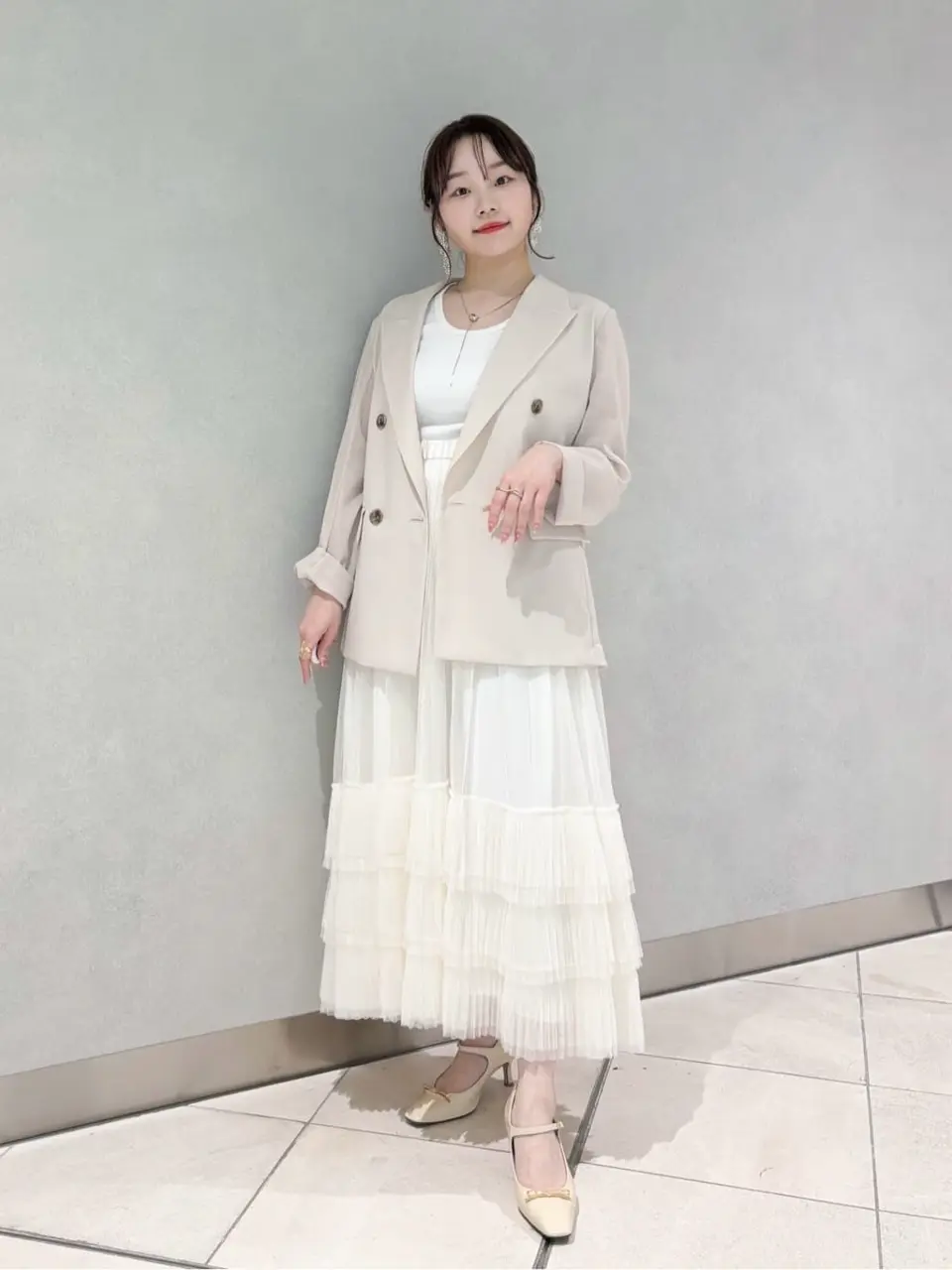 GRACE CONTINENTAL SAYUMI Nagashima コーディネート画像