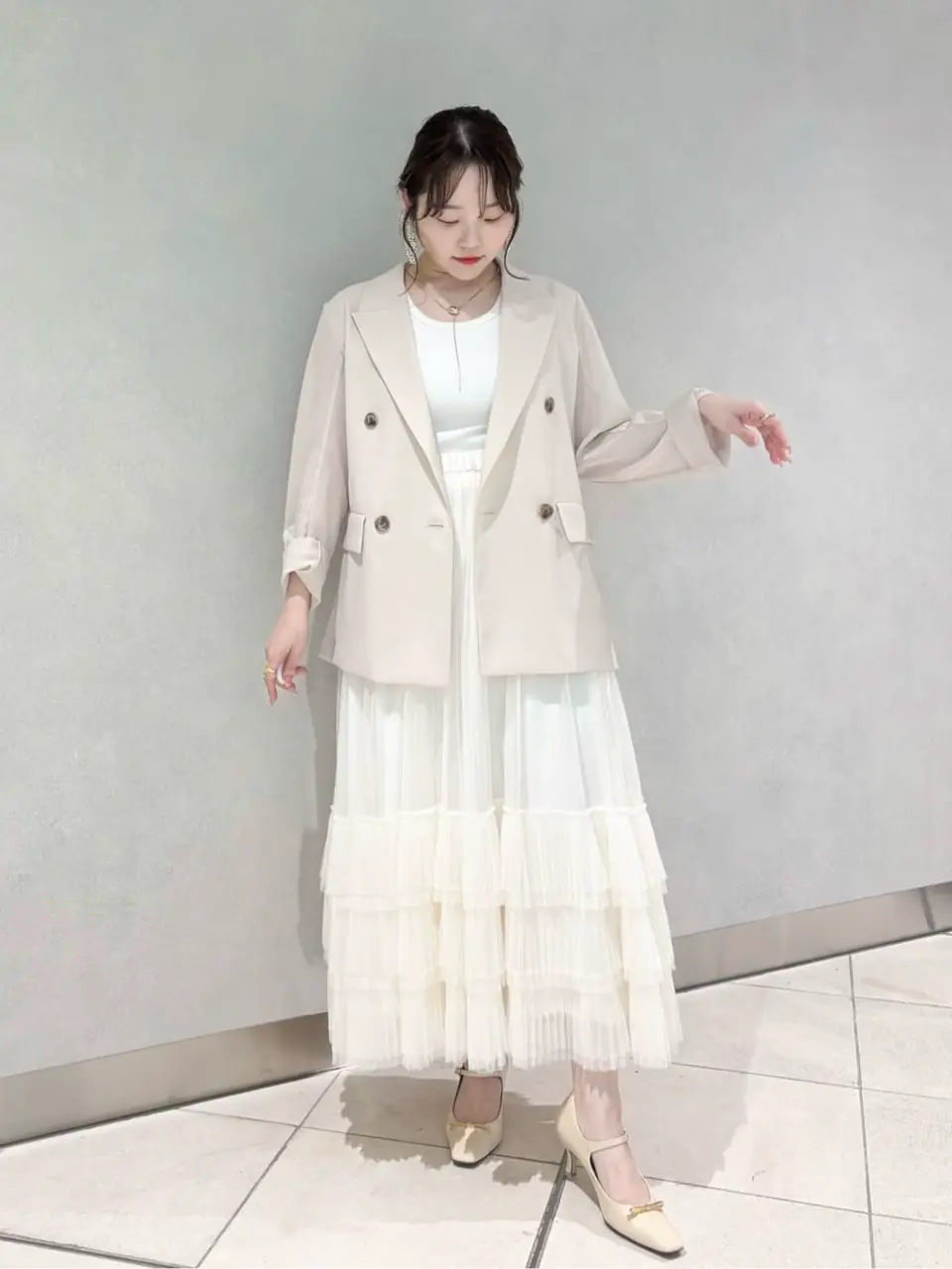 GRACE CONTINENTAL SAYUMI Nagashima コーディネート画像