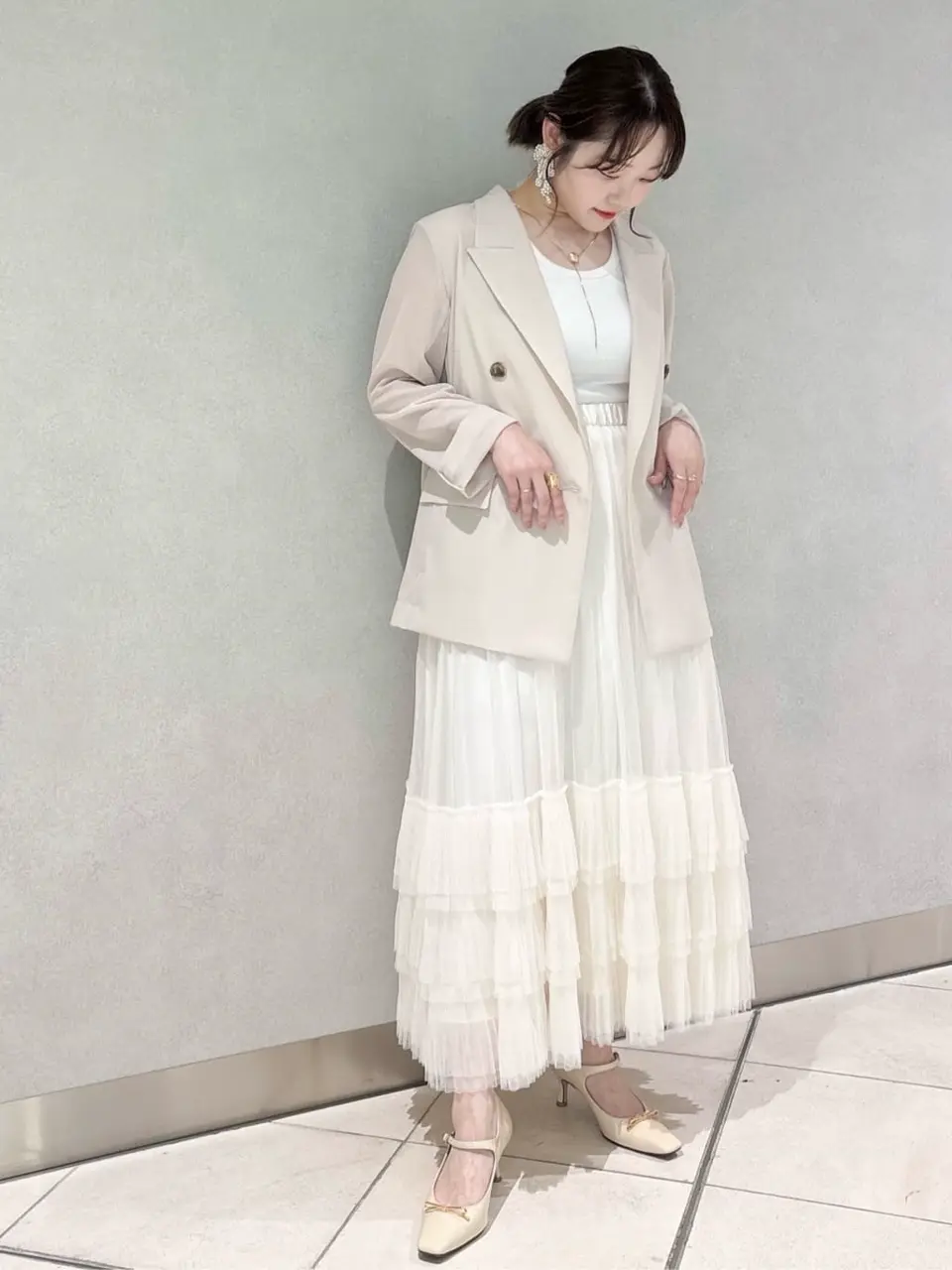 GRACE CONTINENTAL SAYUMI Nagashima コーディネート画像