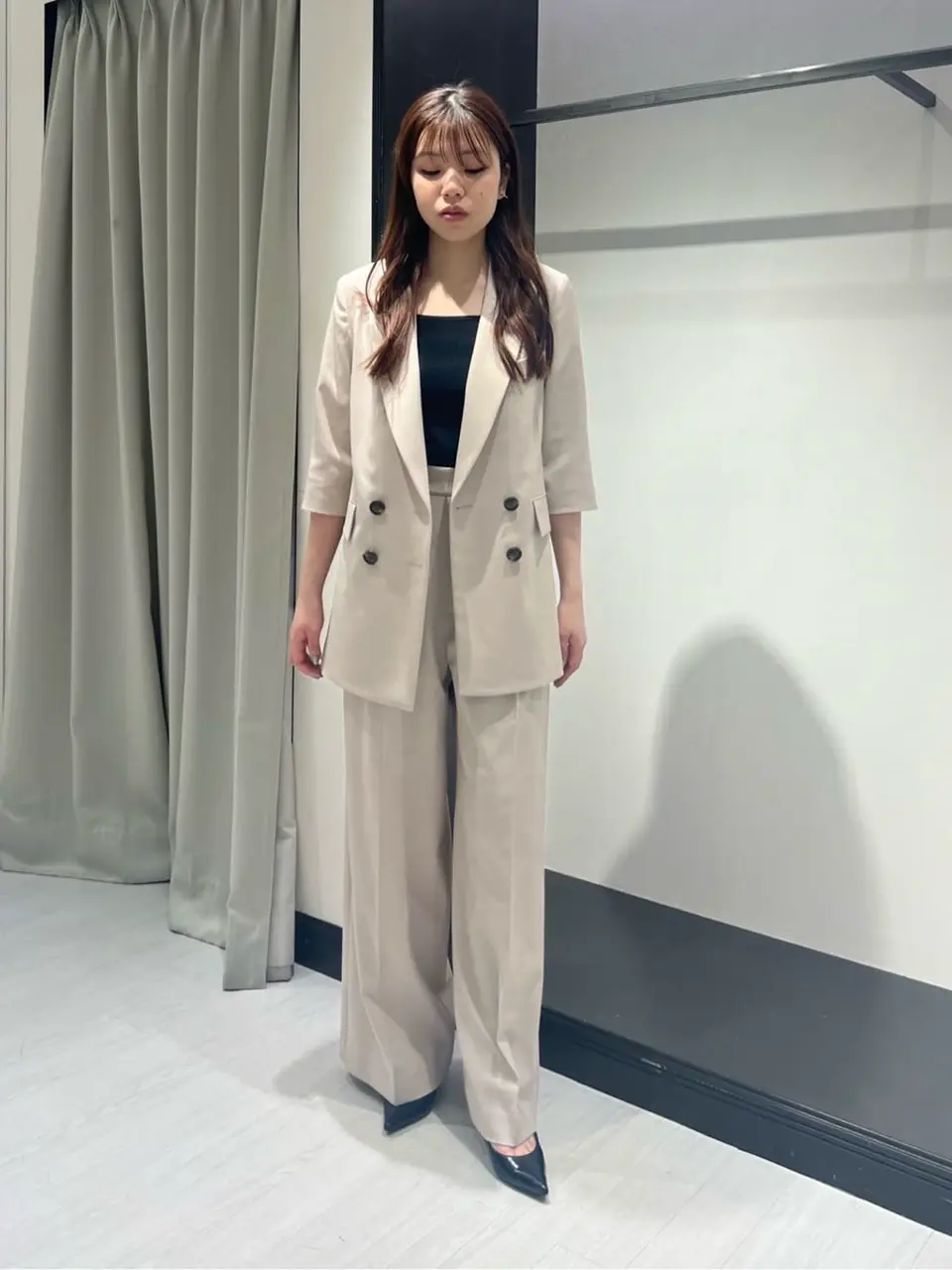 GRACE CONTINENTAL 赤坂 梨来 コーディネート画像