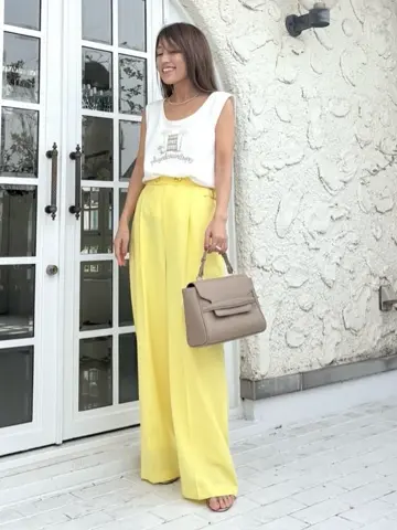 GRACE CONTINENTAL yukimi yonee コーディネート画像