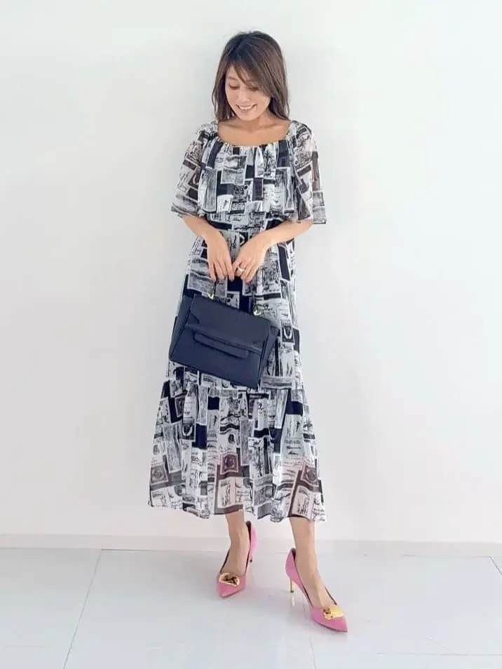 GRACE CONTINENTAL yukimi yonee コーディネート画像