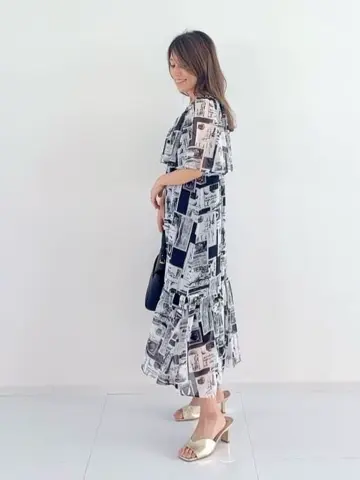 GRACE CONTINENTAL yukimi yonee コーディネート画像