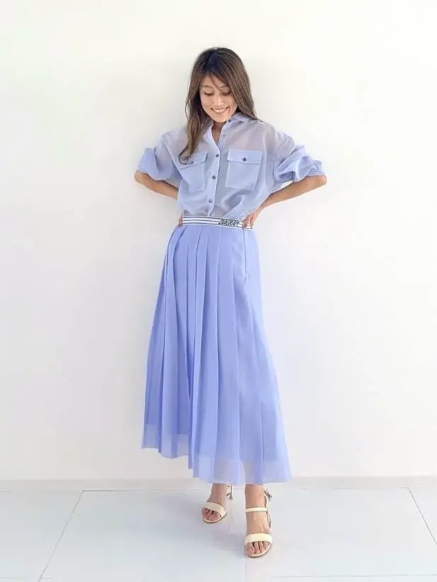 GRACE CONTINENTAL yukimi yonee コーディネート画像