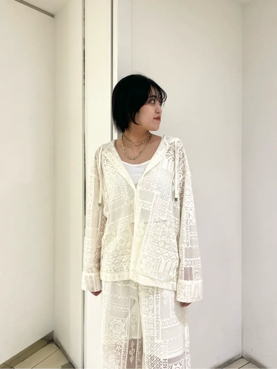 GRACE CONTINENTAL yoshi コーディネート画像