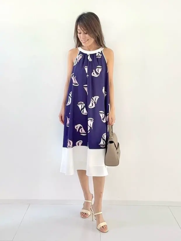 GRACE CONTINENTAL yukimi yonee コーディネート画像