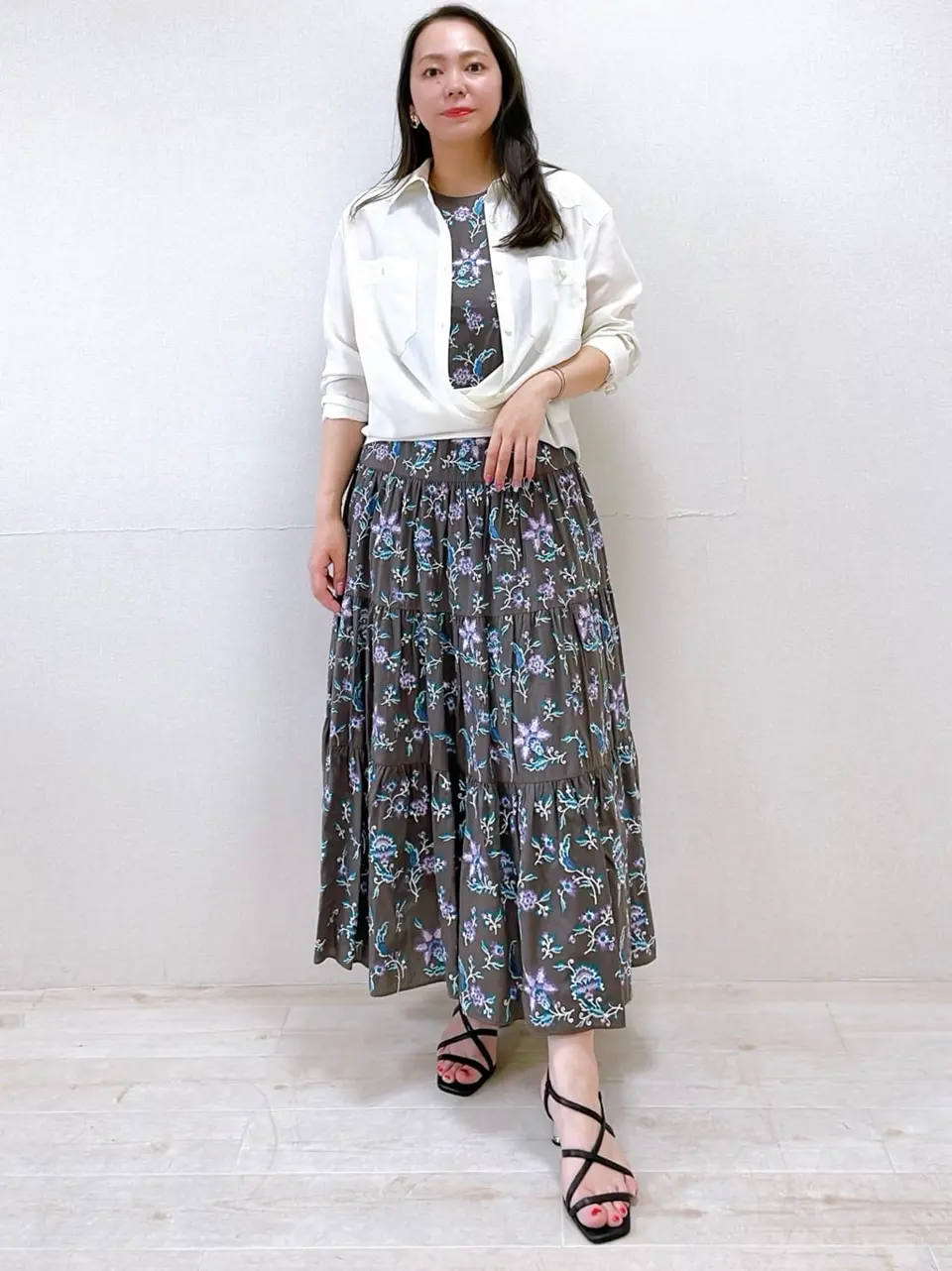 GRACE CONTINENTAL 泉　敦子 コーディネート画像