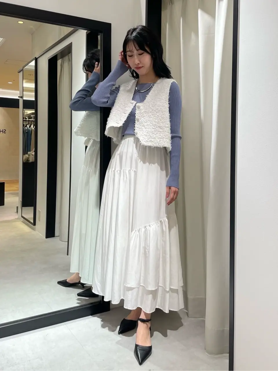 GRACE CONTINENTAL 端場　わかな コーディネート画像