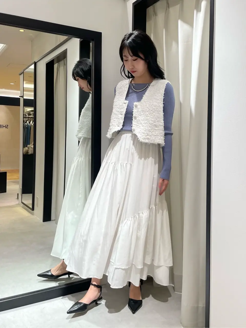 GRACE CONTINENTAL 端場　わかな コーディネート画像